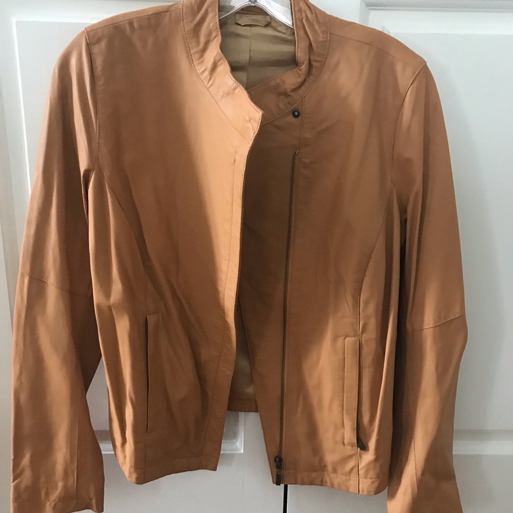 Super soft leather jacket from J McLaughlin